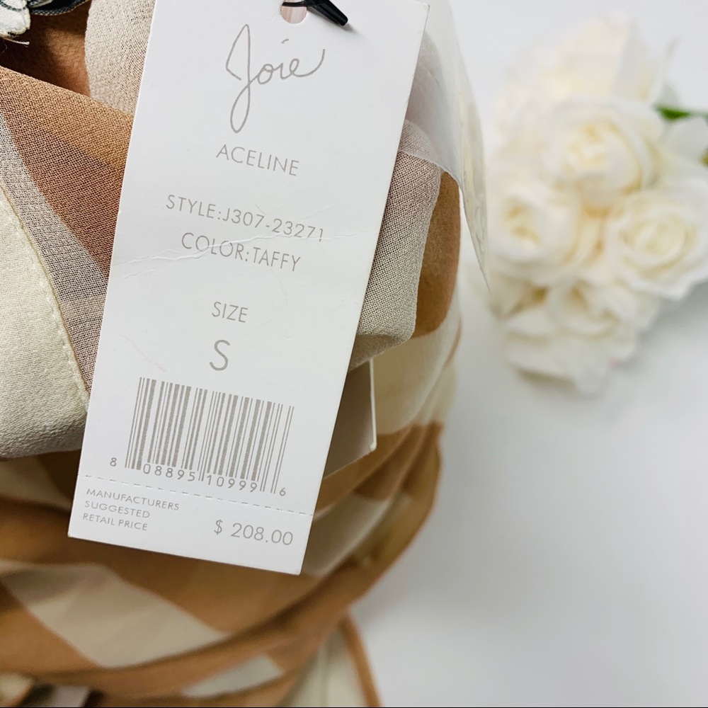NEW Joie Aceline Silk sheer Blouse - Picture 10 of 12